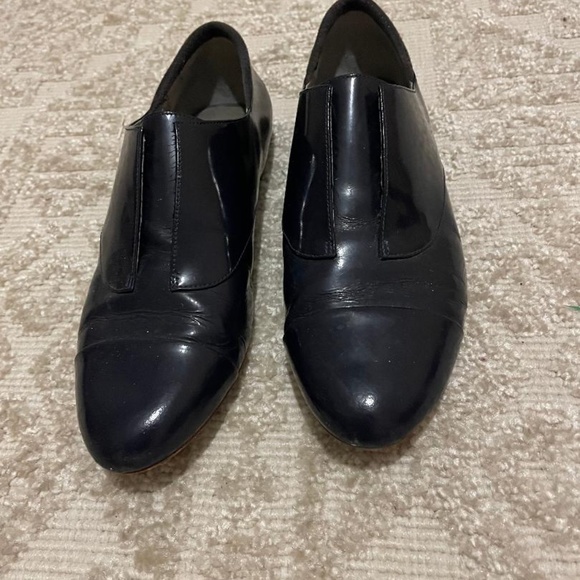 Tsubo Blue Patent Leather flats Women's size 9, very comfortable - Picture 1 of 6